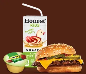 Cheeseburger King Jr. Meal