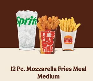 12 PC Mozzarella Fries Meal (Medium)