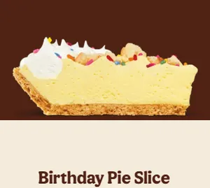 Birthday Pie Slice