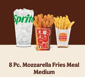 8 PC Mozzarella Fries Meal (Medium)