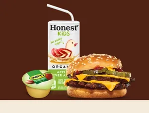 Double Cheeseburger King Jr. Meal