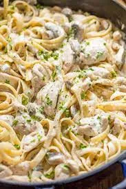 Chicken Fettuccini Alfredo