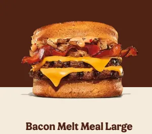 Bacon Melt Meal (Large)
