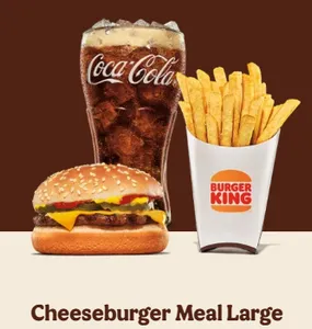 Cheeseburger Meal (Large)