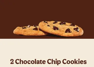 2 Chocolate Chip Cookies