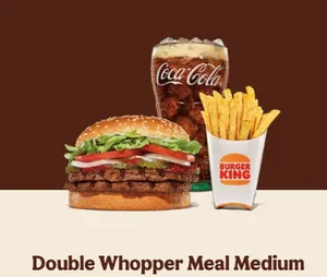 Double Whopper Meal (Medium)