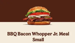BBQ Bacon Whopper Jr Meal (Small)