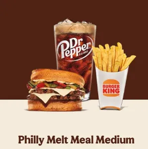 Philly Melt Sandwich Meal (Medium)