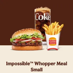 Impossible Whopper Meal (Small)