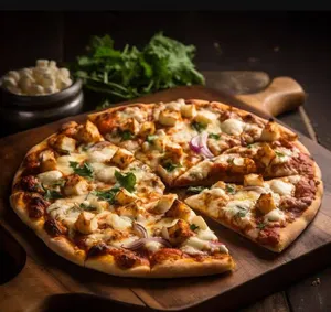 Paneer Butter Pizza