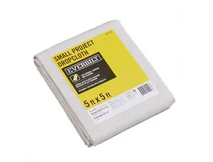 5 Ft x 5 Ft Small Project Canvas Drop Cloth