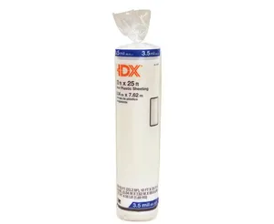 Plastic Sheeting 10 ft. x 25 ft. Clear 3.5 mil