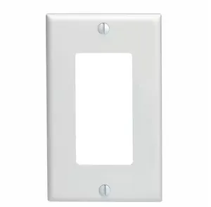 1-Gang White Decora/Rocker Plastic Standard Wall Plate (10-Pack) 80401-WMP