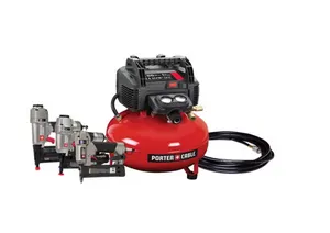 6 Gal. Portable Electric Air Compressor with 16-Gauge, 18-Gauge and 23-Gauge Nailer 3 Tool Combo Kit