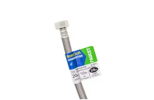 Braided Polymer Faucet Supply Line