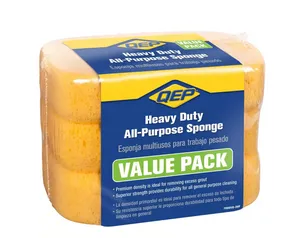 7-1/2 in. x 5-1/2 in. Extra Large Grouting, Cleaning and Washing Sponge (3-Pack)