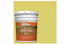 5 gal. #P340-4 Lime Tree Solid Color House and Fence Exterior Wood Stain