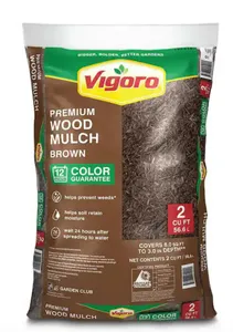 Brown Wood Mulch