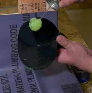 Shower Pan Liner Corner Dam