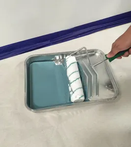 9 in. Metal Paint Roller Tray