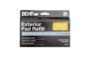 7 in. Exterior Stain Pad Applicator Refill