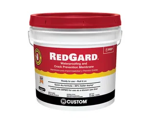 RedGard 3-1/2 Gal. Waterproofing and Crack Prevention Membrane
