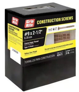 Construction screws