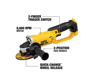 Grinder 20V MAX Cordless 4.5 in. - 5 in.