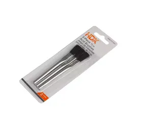 1/2 in. x 5 in. Horse Hair Bristle Acid Flux Brush (3-Pack)