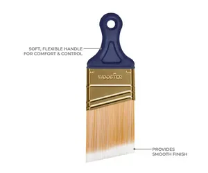 2 in. Shortcut Polyester Angled Sash Brush for All Paint Types