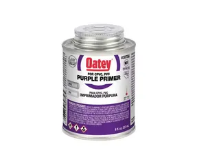 8 oz. Purple CPVC and PVC Primer