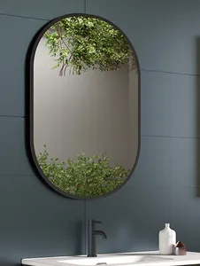 32" Soul Reversible Mirror - Matte Black (DAX-120-SOUL3222-BL)
