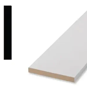 Primed Pine Finger-Jointed Base Moulding Pro Pack (5-Pack)
