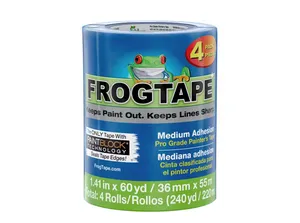 Blue Painter's Tape with PaintBlock (4-Pack)