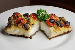 FILETTO DI PESCE ALLA MEDITERRANEA