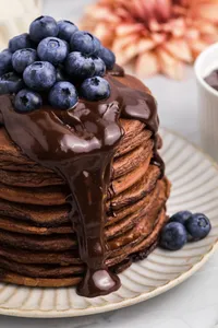 Pancakes w/Chocolate Full Order