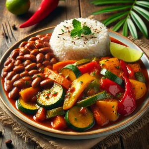 Caribbean veggie (vegan)