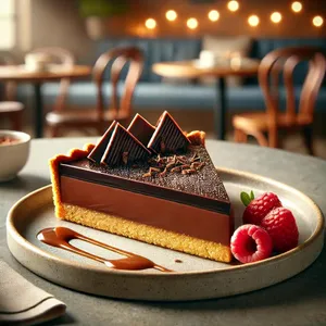 Bittersweet Chocolate Tart