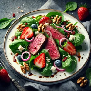 Filet mignon salad