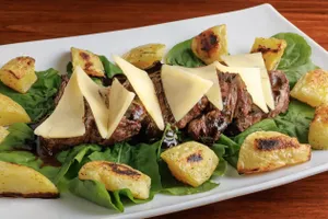 TAGLIATA AL BALSAMICO E PARMIGIANO