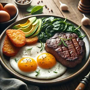 STEAK & EGGS