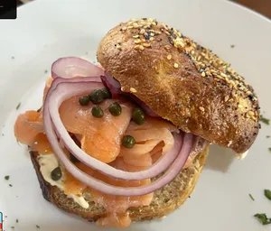 Smoked Salmon Bagel* Sandwich