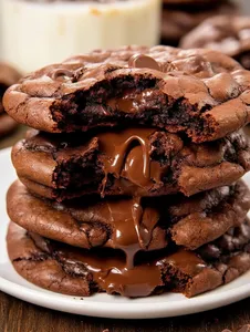 DOUBLE CHOCOLATE BROWNIES