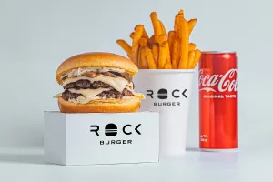 Smashed Truffle Burger Combo