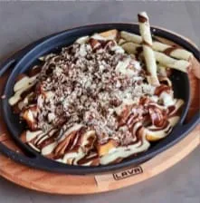 Crispy Fettuccine                                                                             فيتوتشيني مقرمش