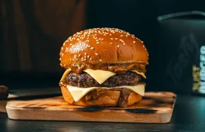 Mushroom & Swiss Burger                                                                             مشروم اند سويس برجر