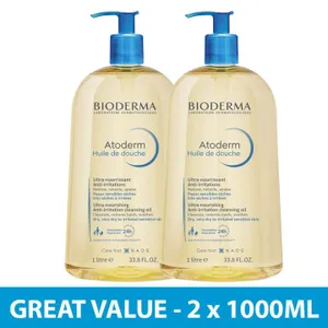 Bioderma Atoderm Huile De Douche size 2*1000ml