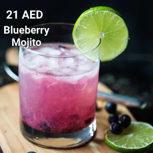 Blueberry Mojito                                                                          موهيتو توت أزرق