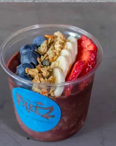 Acai with blueberries