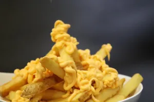 French Fries With Dynamite Sauce                                                                               بطاطا مقلية بصلصة الديناميت